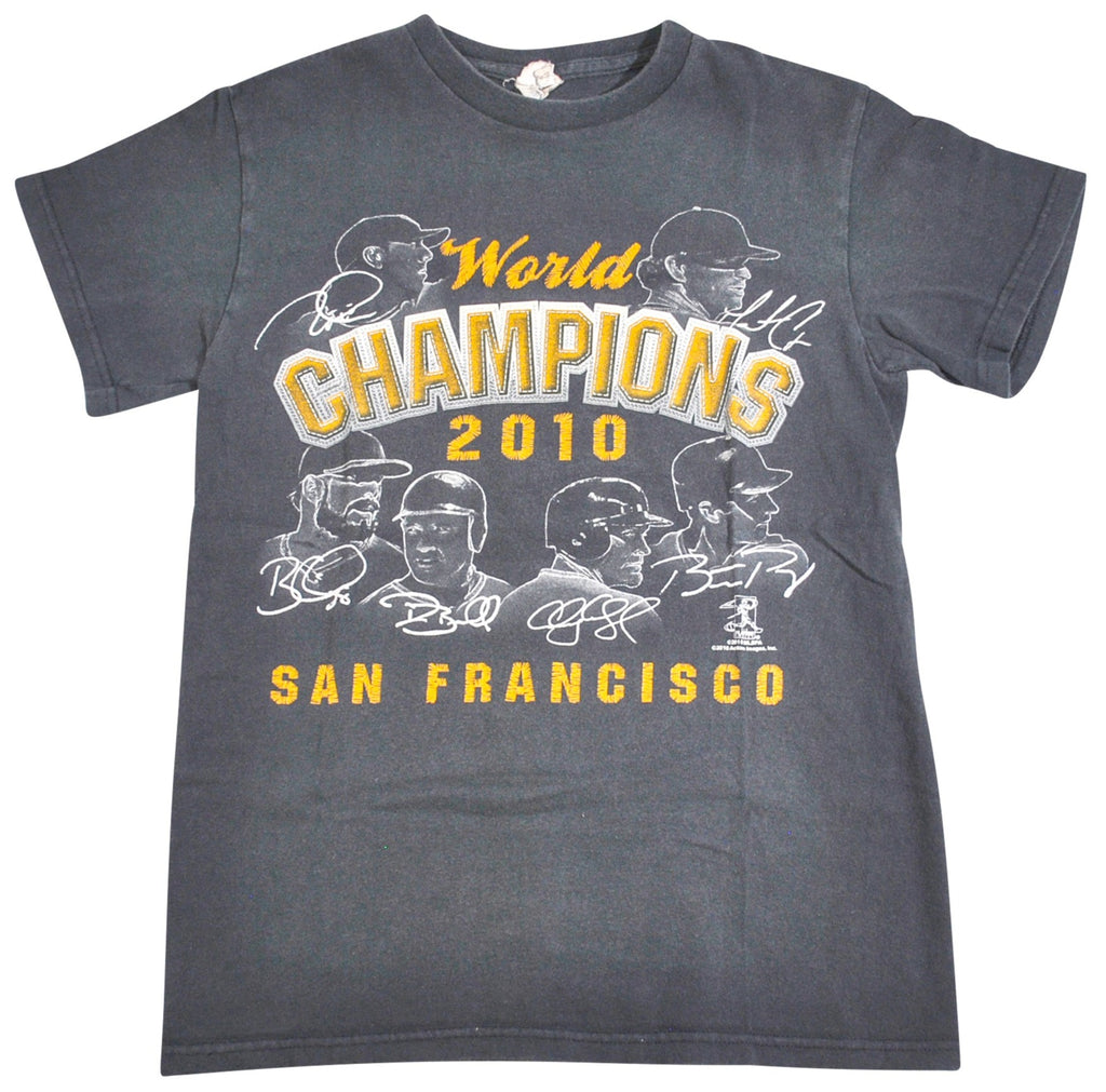 San Francisco Giants MLB 2010 World Series Champions T-Shirt - XL