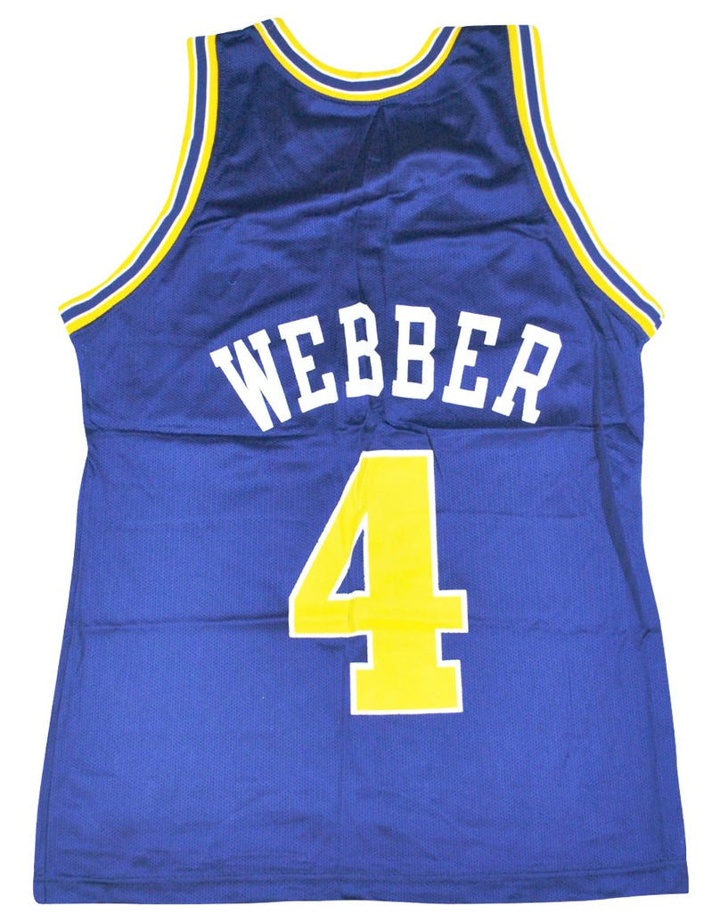 Vintage 90s Champion Golden State Warriors Chris Webber jersey