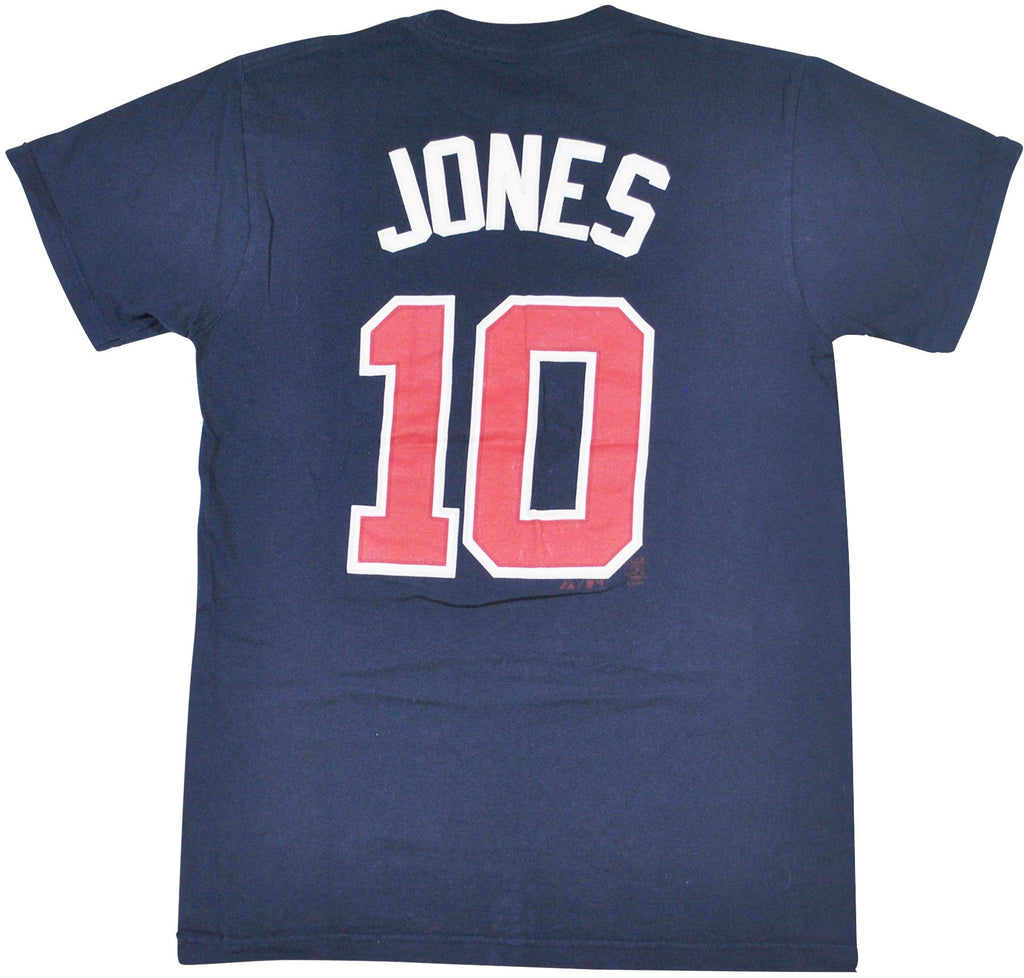 Vintage Atlanta Braves Chipper Jones Shirt Size Medium – Yesterday's Attic