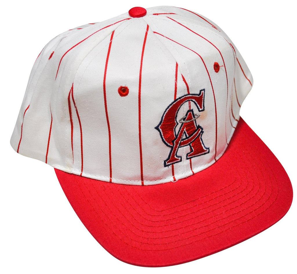 Vintage Atlanta Braves Hat MBL Red White Snapback Baseball Outdoor Cap