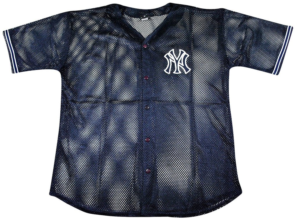 DS STITCHES ATHLETIC NEW YORK YANKEES MLB BASEBALL JERSEY SZ: L – Stay  Alive vintage store