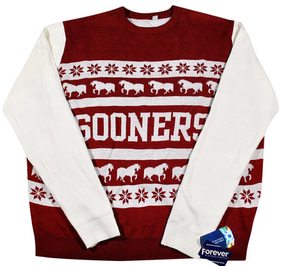 Oklahoma Sooners Retro Sweater Size 2X-Large