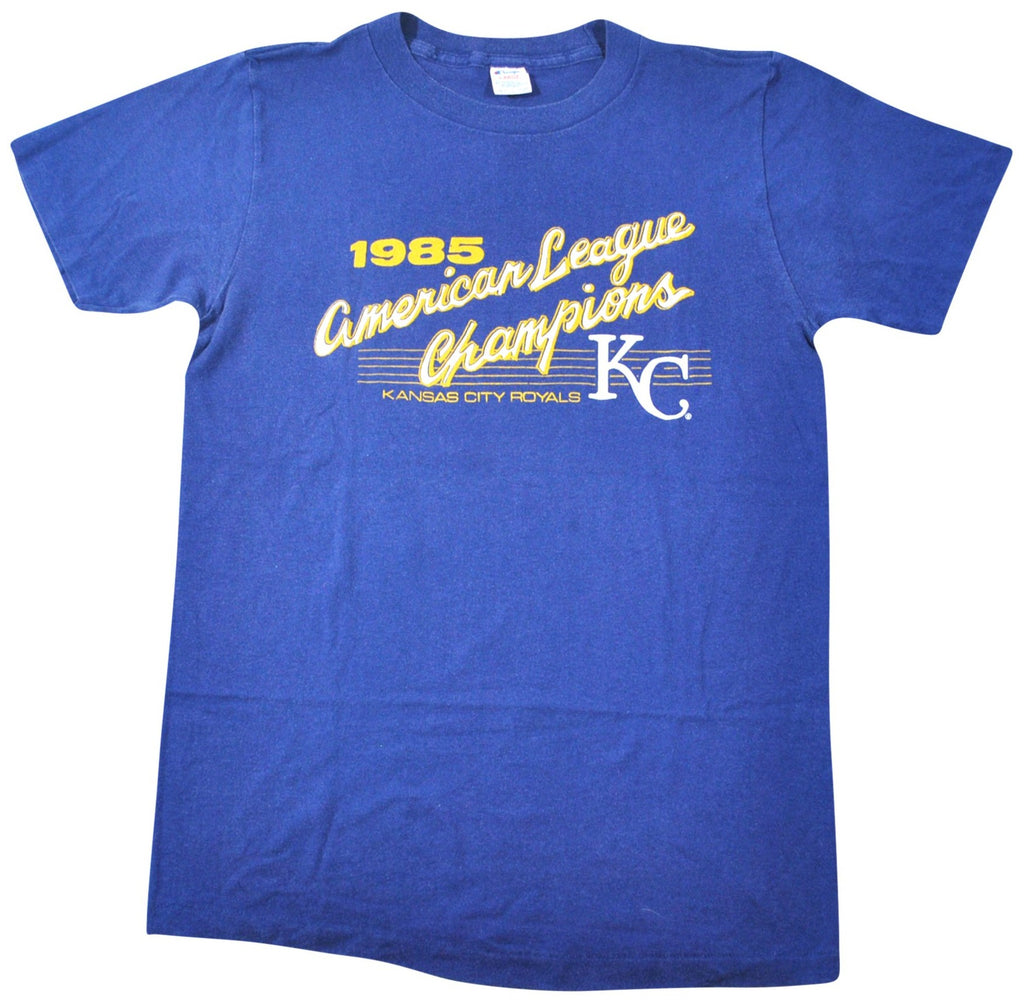 Vintage Kansas City Royals 1985 American League Champions Shirt Size  Medium(tall)