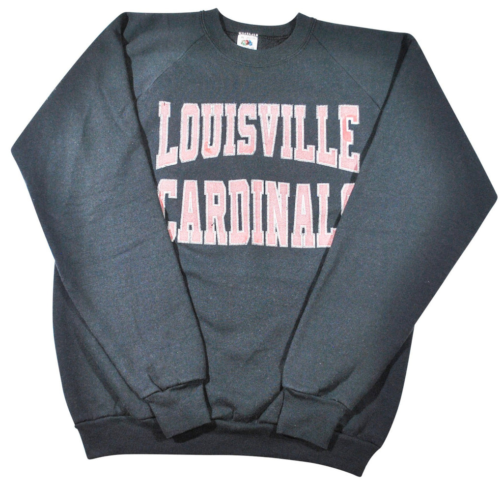 Vintage Louisville Cardinals Embroidered Sweatshirt 