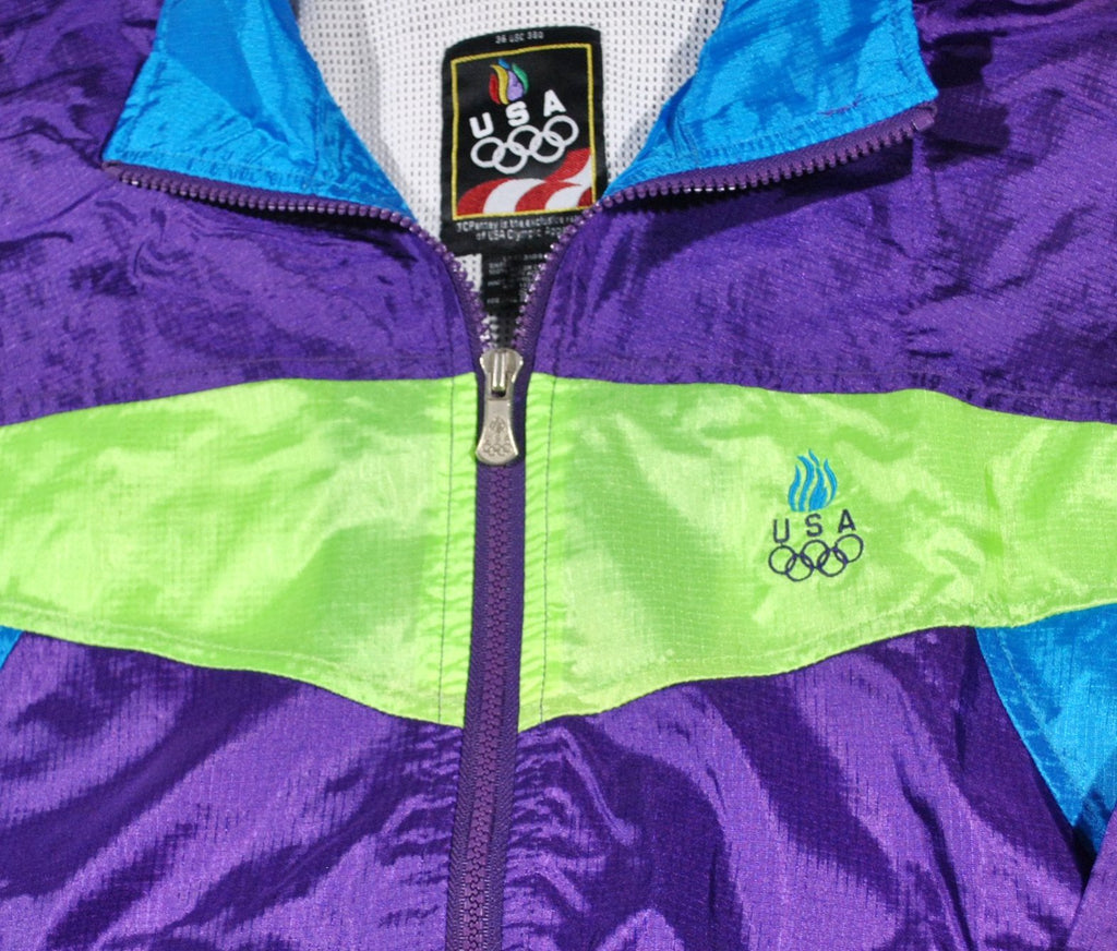 Vintage USA Olympic Jacket Size Small – Yesterday's Attic