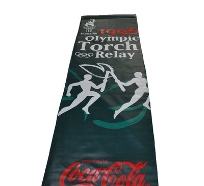 Vintage 1996 Atlanta Olympics Coca Cola Banner