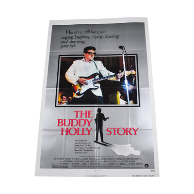 Vintage The Buddy Holly Story 1978 Movie Poster