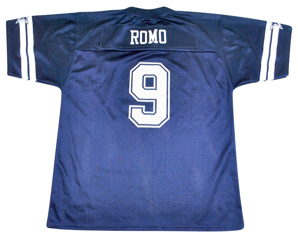 cowboys tony romo jersey, youth xl but could fit a - Depop