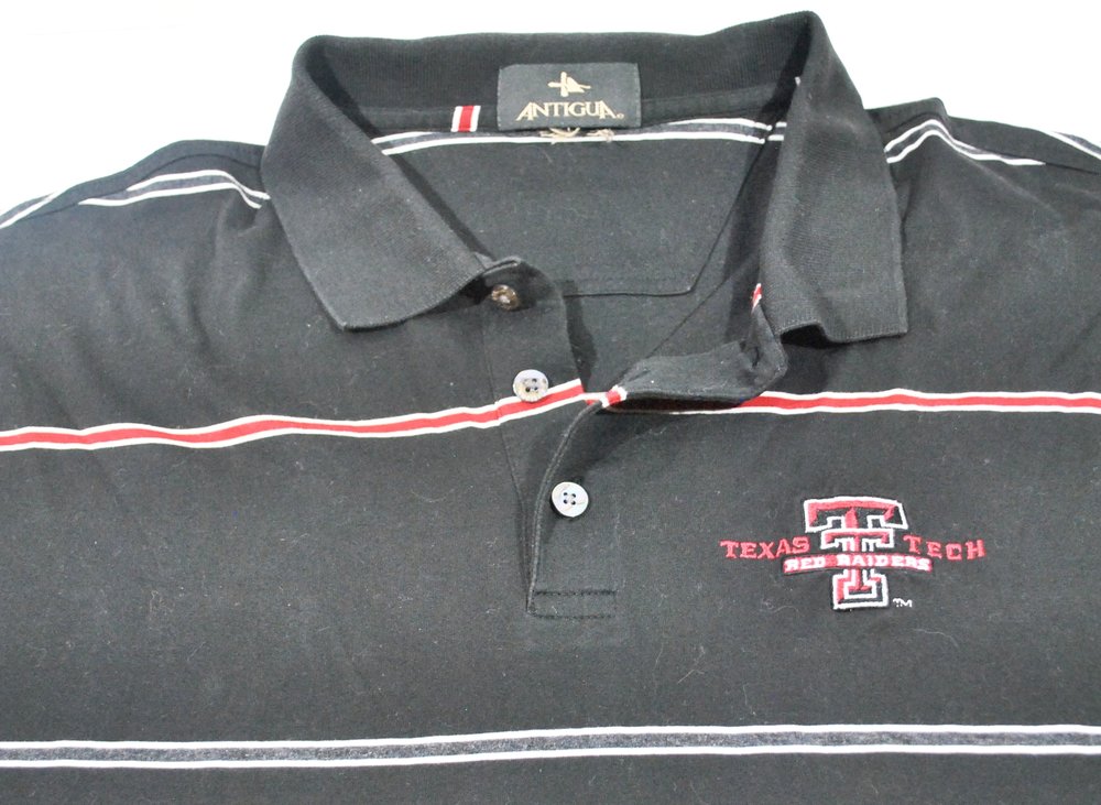 Vintage Texas Tech Red Raiders Tommy Hilfiger Polo Size X-Large