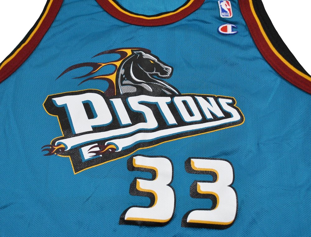 Vintage Champion Detroit Pistons NBA Athletes Exclusive Shooting Shirt  Sz.Large