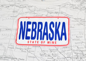 Vintage Nebraska 90s State Shirt Size Large(wide)