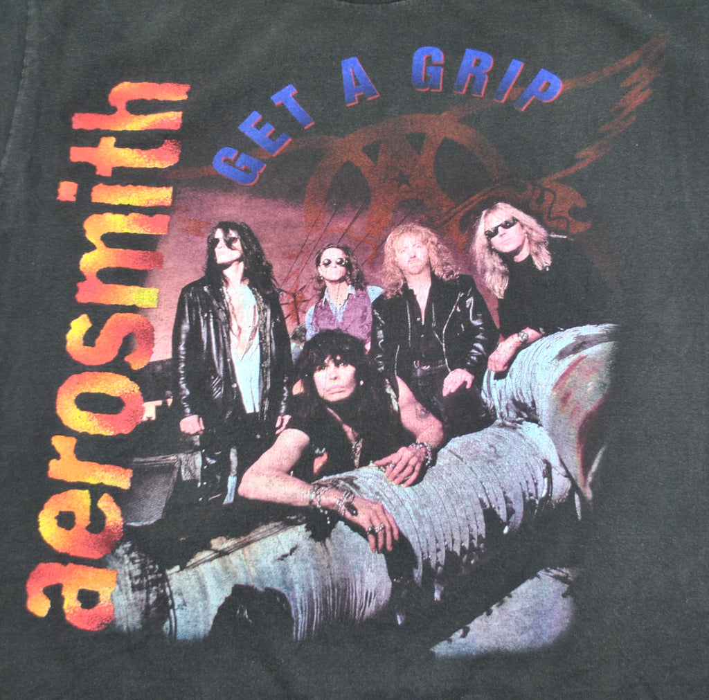 Vintage Aerosmith 1994 Get A Grip Tour Giant Tag Shirt Size Vintage Aerosmith 1994 Get A Grip Tour Giant Tag Shirt Size