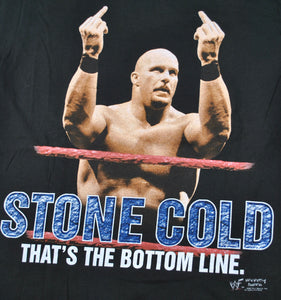Vintage Stone Cold Steve Austin 1998 Shirt Size Medium