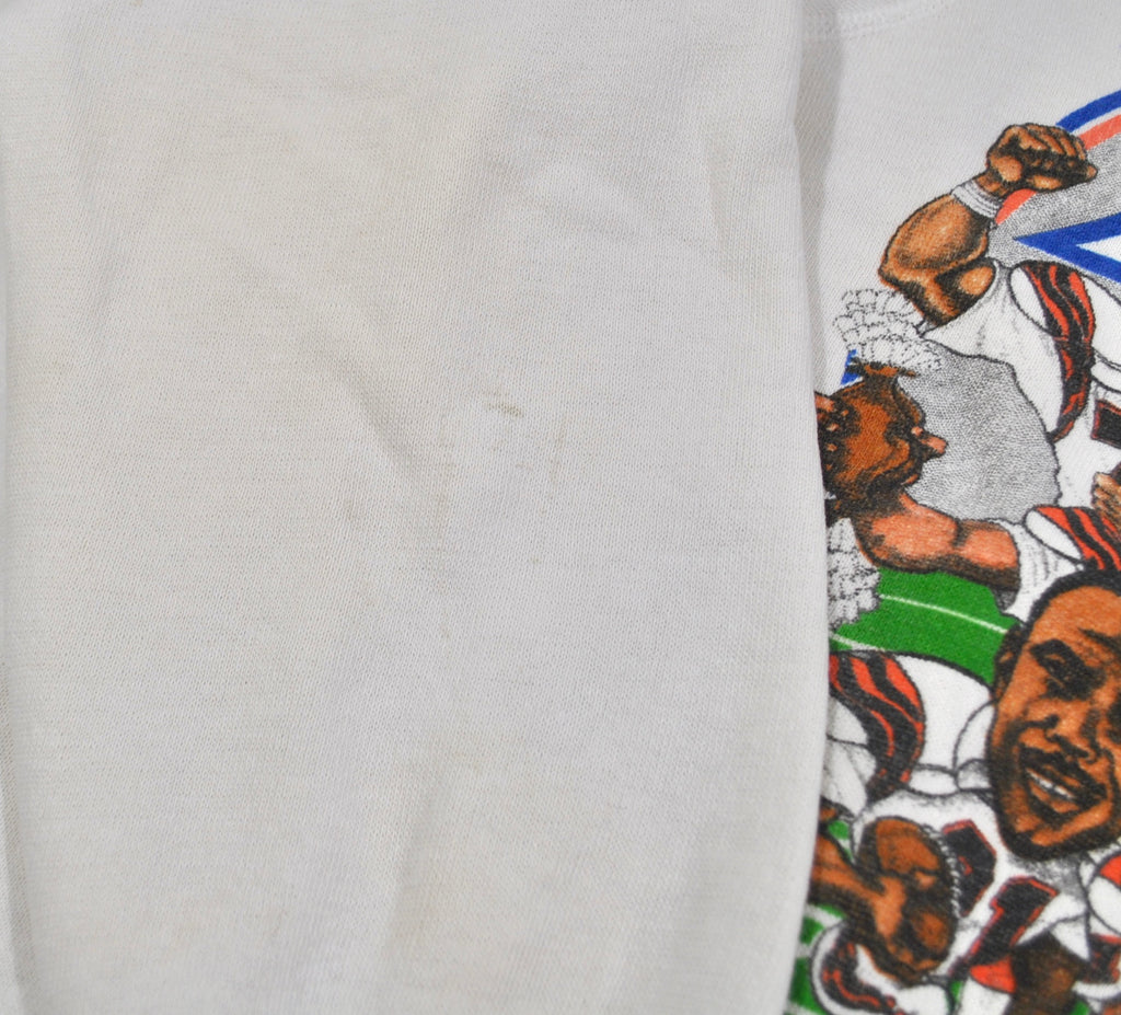 Vintage Cincinnati Bengals 1988 Super Bowl Shuffle Shirt Size Large –  Yesterday's Attic