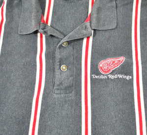 Vintage Detroit Red Wings Polo Size X-Large(tall)