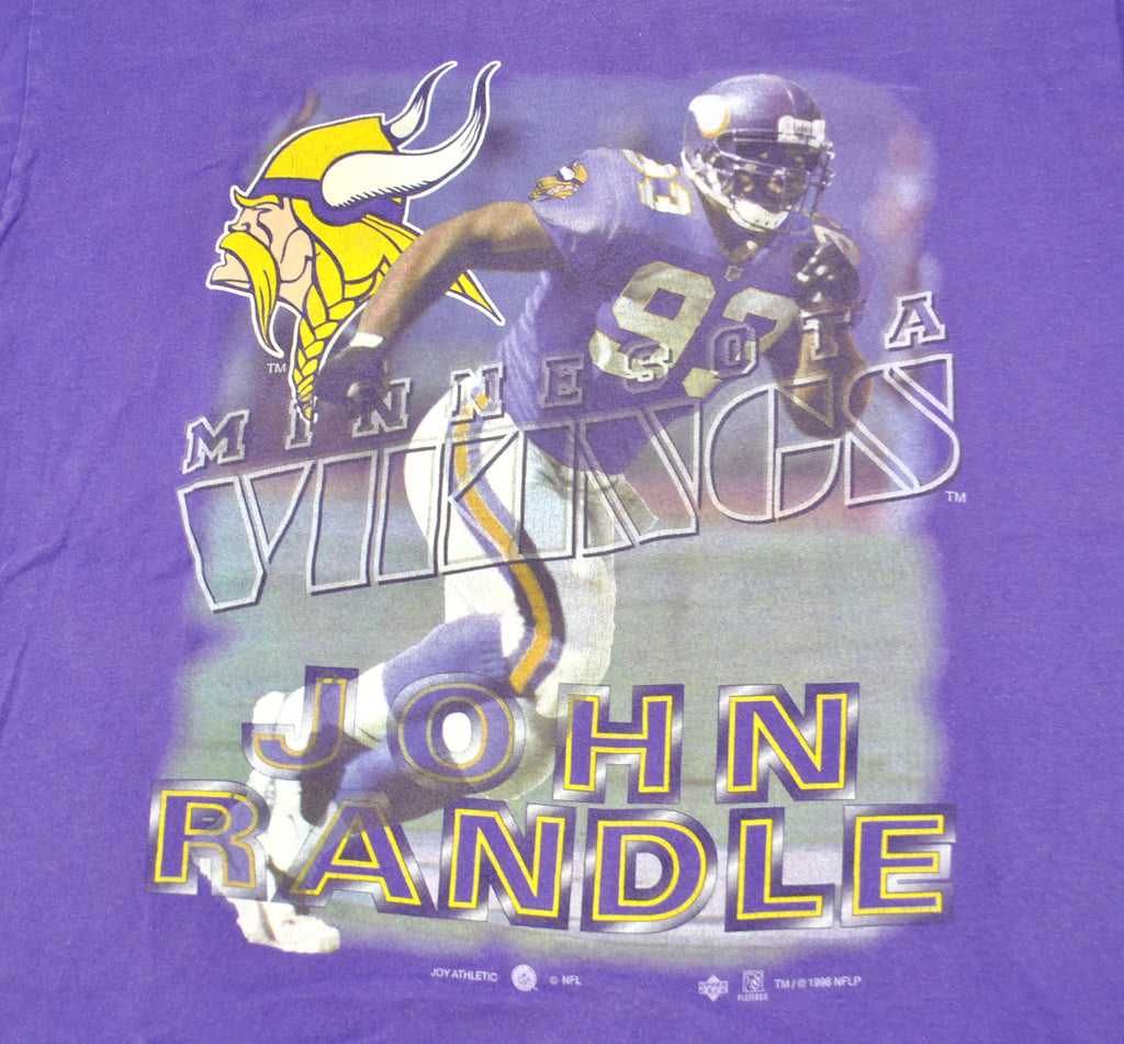 Vintage Minnesota Vikings 1996 John Randle Shirt Size X-Large – Yesterday's  Attic