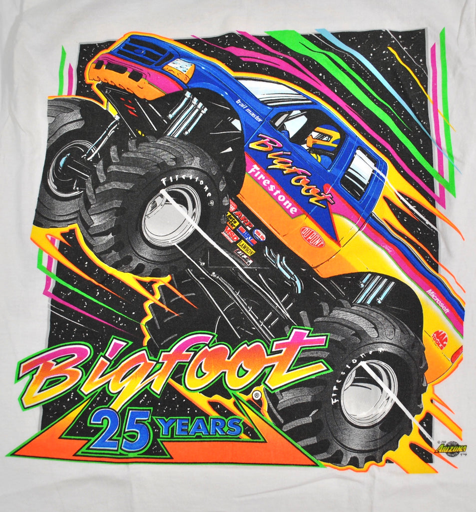 Vintage Big Foot 4x4 Monster Truck Shirt Size Medium Yesterday s