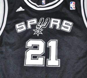 Vintage San Antonio Spurs Tim Duncan Adidas Jersey Size Youth Medium