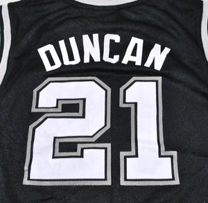 Vintage San Antonio Spurs Tim Duncan Adidas Jersey Size Youth Medium