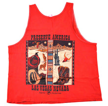 Vintage Las Vegas Nevada Preserve America Tank Size X-Large