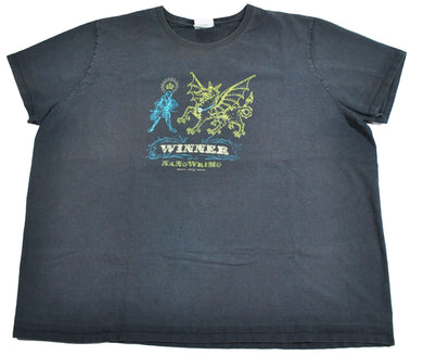 Vintage NaNoWriMo Writing Contest Winner Shirt Size Women's 3X-Large