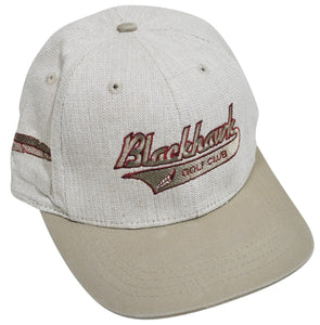 Vintage Blackhawk Golf Club Leather Strap Hat