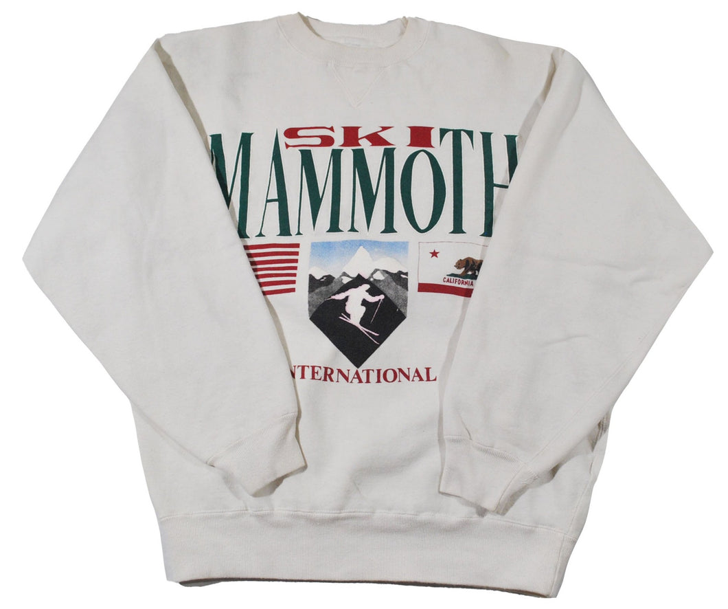 Vintage Ski Mammoth Sweatshirt Size Medium