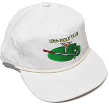 Vintage 19th Hole Club Golf Strap Hat