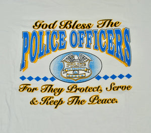 Vintage Police Officers Shirt Size X-Large