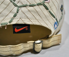Vintage Nike x Yesterday's Attic Hand Embroidered Flower Strap Hat
