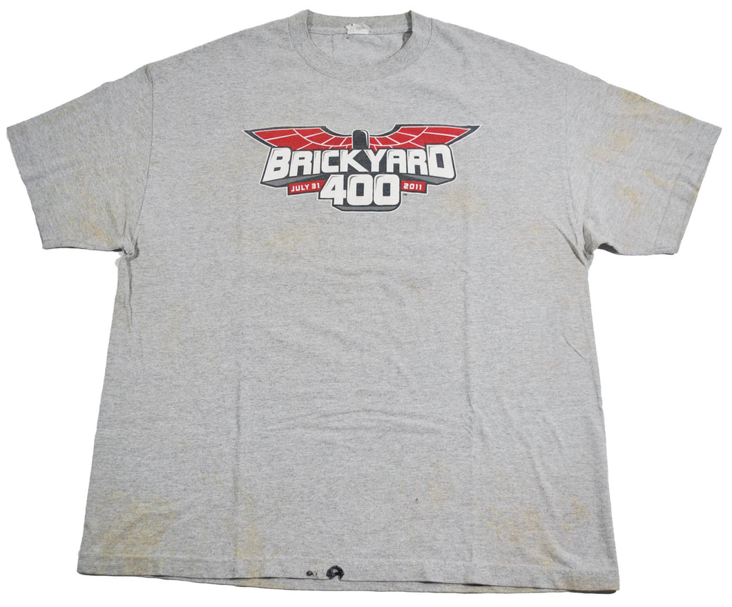 Vintage Brickyard 400 Racing Nascar Shirt Size X-Large