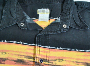 Vintage Express Rider Button Shirt Size X-Large