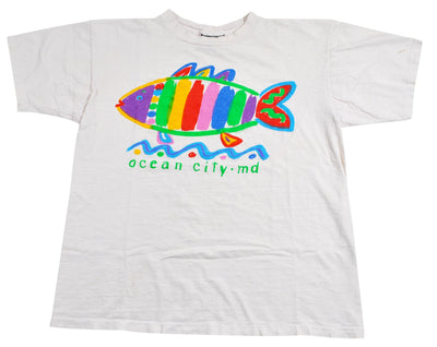 Vintage Ocean City Maryland 1993 Shirt Size Large