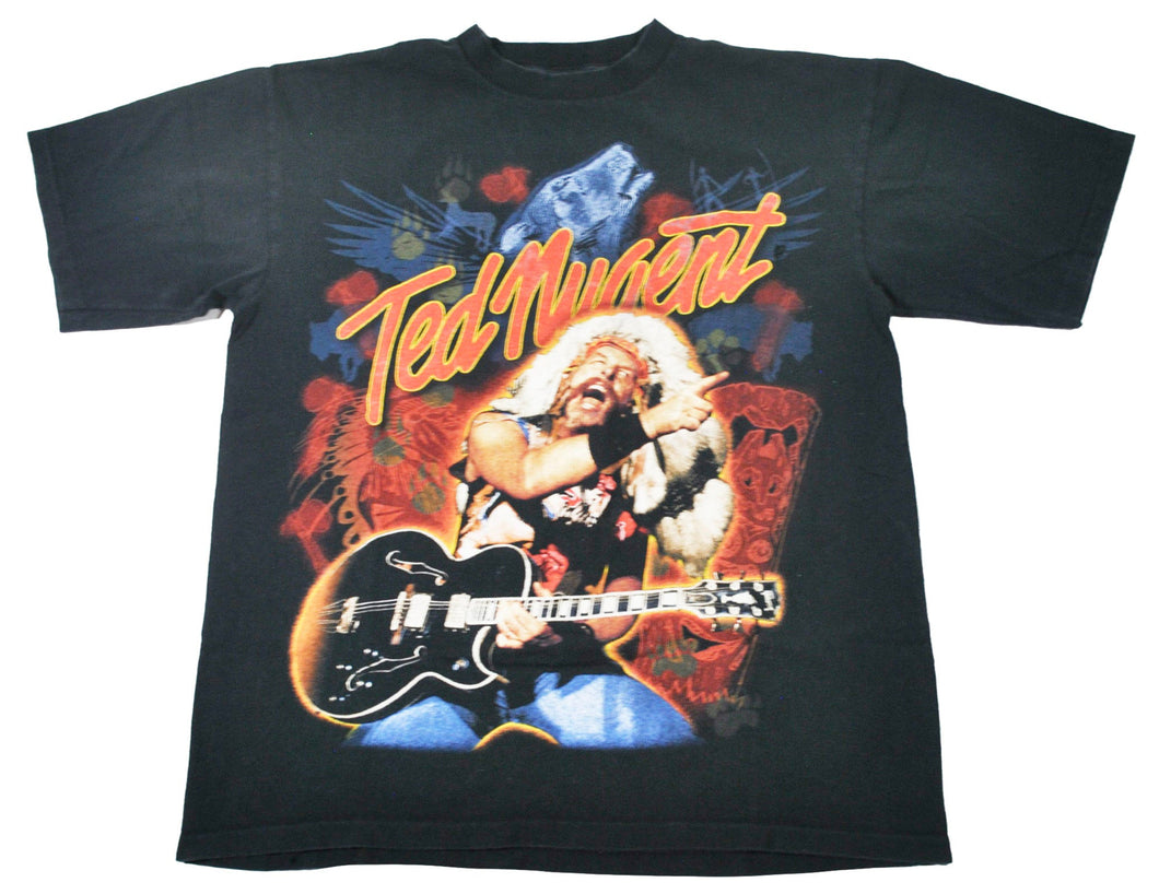 Vintage Ted Nugent Tour Shirt Size Large