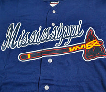 Vintage Mississippi Braves Atlanta Braves Jersey Size X-Large