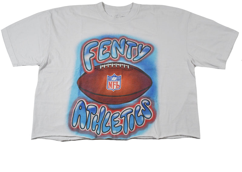 リアーナ Fentyコラボ NFL Tシャツ Mサイズ Rihanna Fenty Athletics NFL Super Bowl Crop Shirt Size X-Large