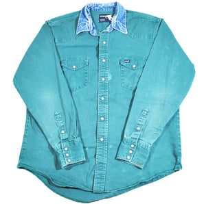 Vintage Wrangler Button Shirt Size X-Large