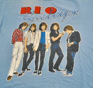 Vintage REO Speedwagon 1981 Tour Shirt Size Large