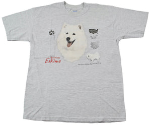 Vintage American Eskimo Dog Shirt Size Large