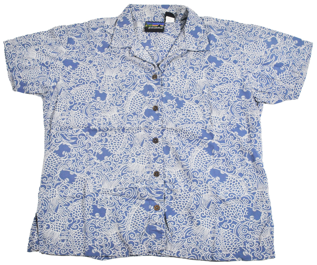 Vintage Patagonia Pataloha Button Shirt Size Women's Large