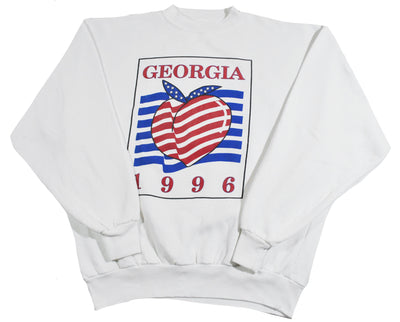 Vintage Georgia 1996 Sweatshirt Size Large