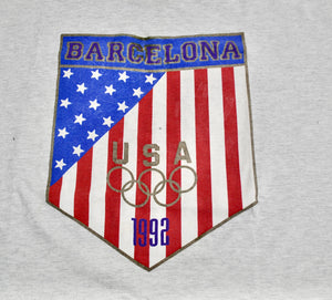Vintage Barcelona 1992 Olympics Shirt Size X-Large