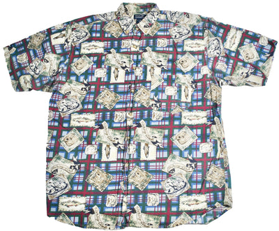 Vintage Ducks Unlimited Button Shirt Size Large