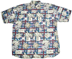 Vintage Ducks Unlimited Button Shirt Size Large