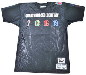 Vintage Quarterbacks of the Century John Elway Dan Marino Joe Montana Johnny Unitas Jersey Size 2X-Large
