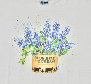 Vintage Blue Bell Ice Cream Shirt Size Large