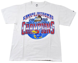 Vintage Kansas Jayhawks 2008 Shirt Size Small