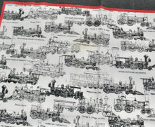 Vintage Fillmore & Western Railroad Bandana