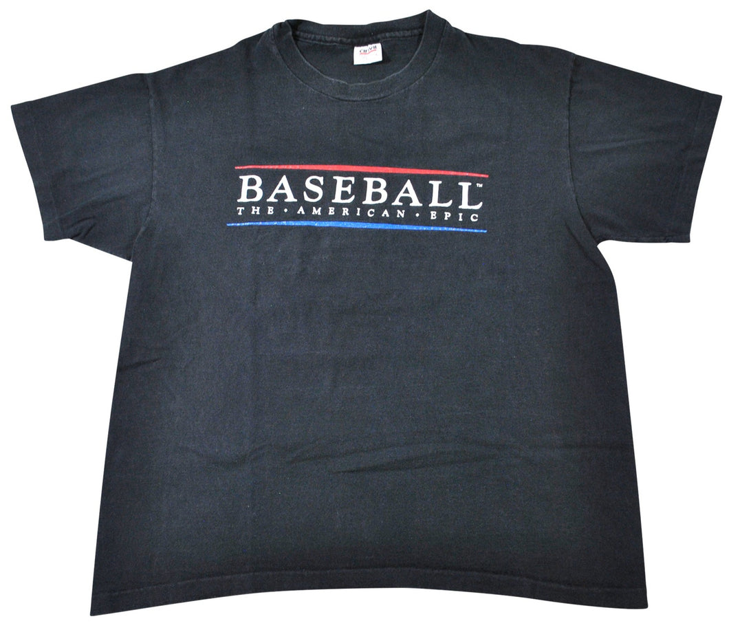 Vintage Baseball The American Epic Shirt Size Large