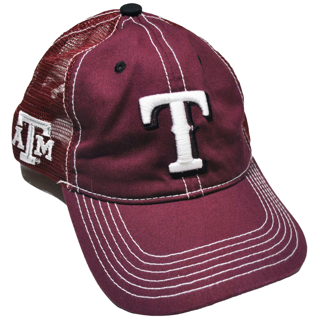 Texas Rangers Texas A&M Aggies Strap Hat